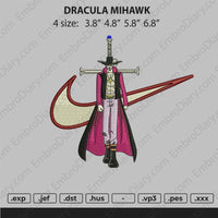 Swoosh Dracula Mihawk Embroidery