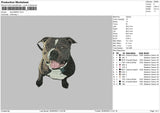 Dog 0606 Embroidery File 6 sizes