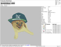 Dog Hat LK Embroidery