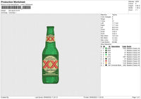 Dos Equis Embroidery