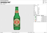 Dos Equis Embroidery