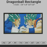 Dragonball rectangle Embroidery