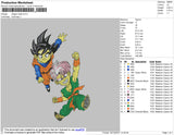 Dragon Ballz 002 Embroidery