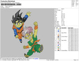 Dragon Ballz 002 Embroidery