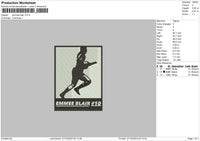 Emmee B Embroidery File 6 sizes