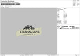 Eternaltext Embroidery File 6 sizes