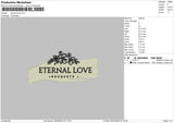 Eternaltext Embroidery File 6 sizes