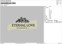 Eternaltext Embroidery File 6 sizes