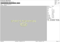 Everywon Embroidery File 6 sizes