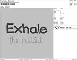 Exhale Embroidery