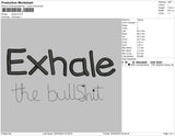 Exhale Embroidery