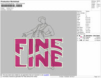 Fine Line Embroidery