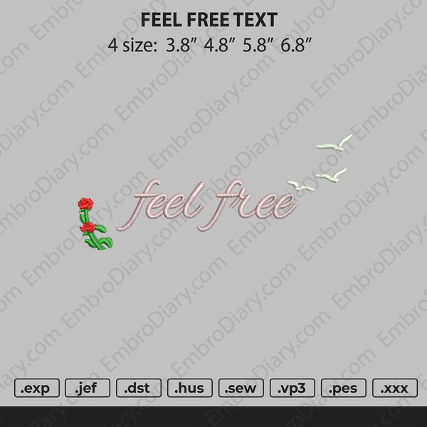 feel free Embroidery