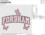 FORDHAM BUTTERFLY