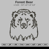 Vorest Bear Embroidery