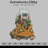 Gamabunta Cibby Embroidery