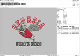 Georgia Sb Embroidery File 6 sizes