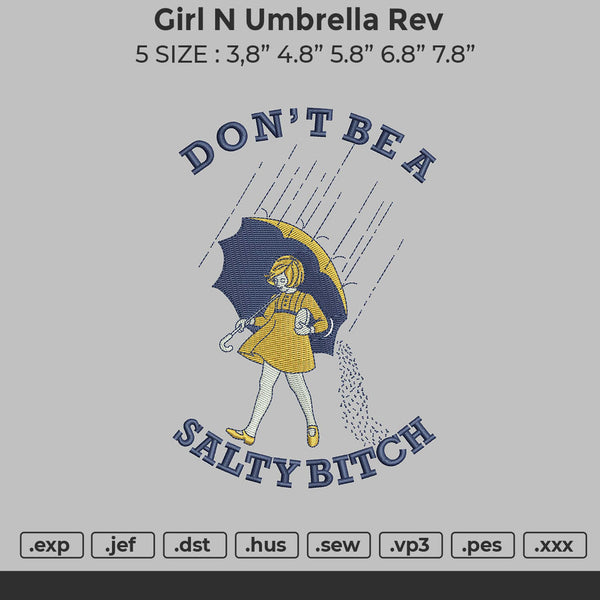 Girl N Umbrella REV