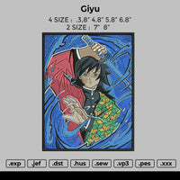 Giyu Embroidery Embroidery