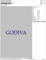 Godia Cocoa Embroidery