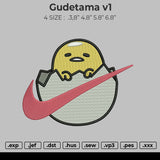 Gudetama v1 Embroidery