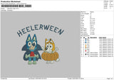 Halloween Dogs Embroidery File 6 sizes