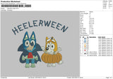 Halloween Dogs Embroidery File 6 sizes