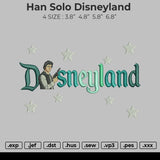 Han Solo Disneyland