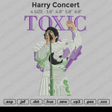 Harry Concert Embroidery