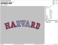 Harvard Embroidery