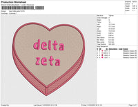 heart delta zeta