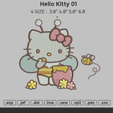 Hello Kitty 01 E,mbroidery