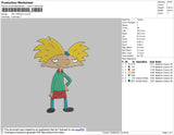 Hey Arnold Embroidery