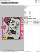 Hisoka Rectangle Pink