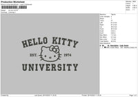 Hk Univ Embroidery File 6 sizes