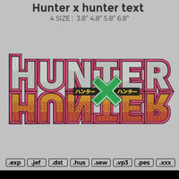 Hunter X Hunter Text