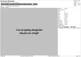 Him Text 0702 Embroidery File 6 sizes