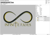 Infinite Fades Embroidery File 6 sizes