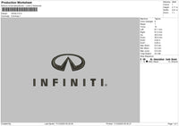 Infinitytext Embroidery File 6 sizes