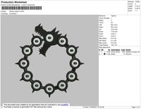 Infinity System Embroidery File 7