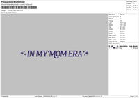 In My Mom Er Embroidery File 6 sizes