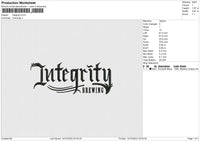 Integrity Embroidery