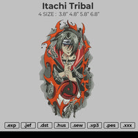 Itachi Tribal Embroidery