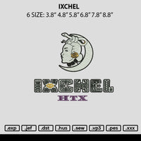 Ixchel Embroidery File 6 sizes