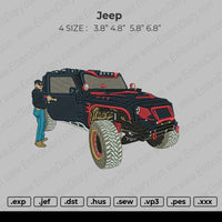 Jeep Embroidery