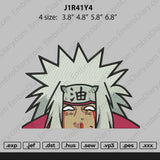 Jiraiya Embroidery