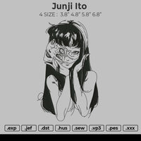 Junji Ito Embroidery File