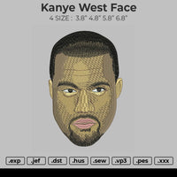 Kanye West Face