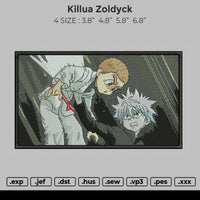 Killua Zoldyck Embroidery