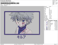 Killua Rectangle v4 Embroidery